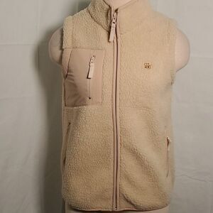 MISSOURI University,  vest, small, cream. Great for chill days. Great for chilly